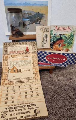 Vintage western collectibles