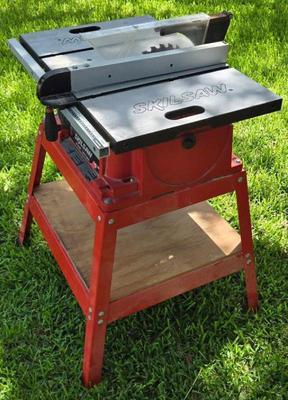 Skilsaw table saw with stand reserve 50]