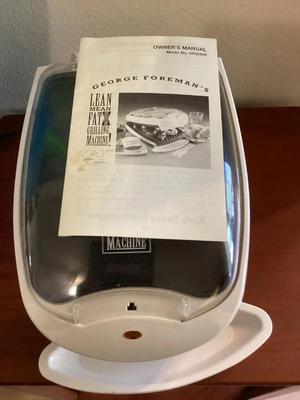 George foremanatms lean mean fat grilling machine