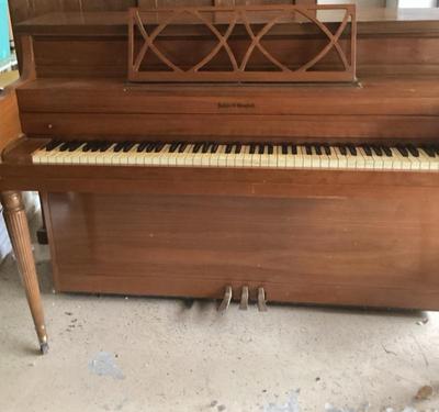 Koehler and campbell upright piano