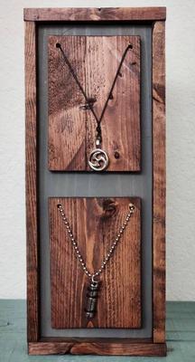 Mens necklaces with stainless steel pendants
