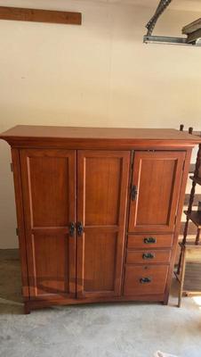 Large wooden cabinet