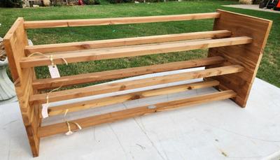 Lands End Stacking Shoe Racks (3)