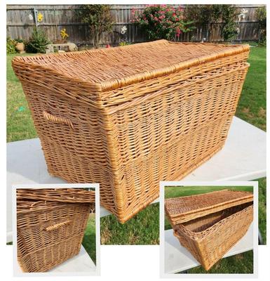 Large Wicker Trunk