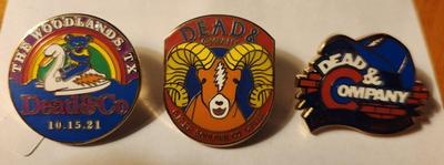 Dead & Company collector pins