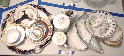 Sale Photo Thumbnail #547: Assortment of Porcelain China & Serveware