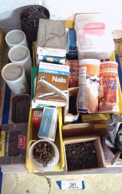 Sale Photo Thumbnail #265: Large Lot of Nails (Various Sizes) - A