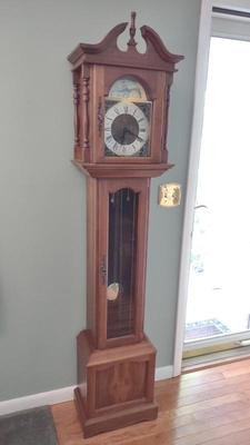 Sale Photo Thumbnail #35: Emperor Clock Co. Model 101 Grandfather Clock
