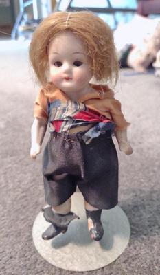 Sale Photo Thumbnail #398: Antique German Porcelain Doll