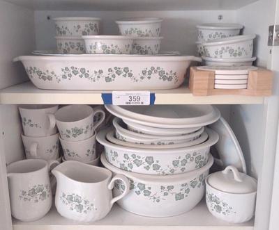 Sale Photo Thumbnail #363: Corelle Callaway Ivy Baking & Serving Dishes