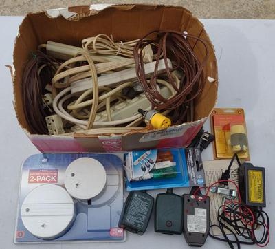 Sale Photo Thumbnail #279: Electric Power Strips, Connectors, Etc.
