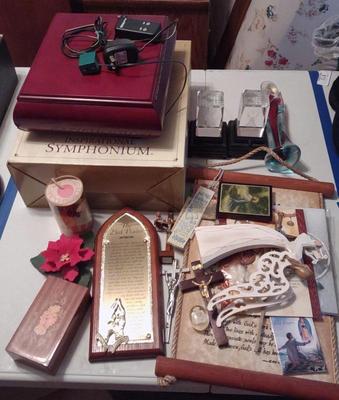 Sale Photo Thumbnail #577: Religious Collectibles & Music Box