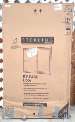 Sale Photo Thumbnail #602: Sterling Kohler Glass Shower By-Pass Door