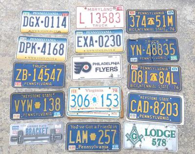 Sale Photo Thumbnail #213: License Plates