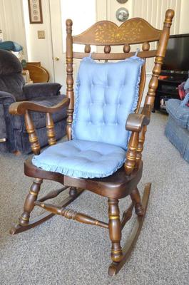 Sale Photo Thumbnail #391: Virginia House Wooden Rocking Chair
