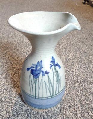 Sale Photo Thumbnail #357: Signed Studio Pottery Glazed Pitcher