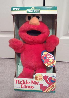 Sale Photo Thumbnail #468: 1996 Tyco Tickle Me Elmo Toy w/ Box