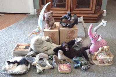 Sale Photo Thumbnail #565: Vintage Animal Figurines & Figures