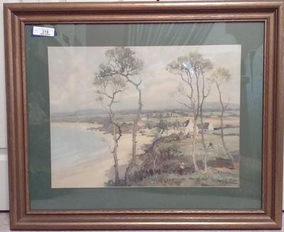 Sale Photo Thumbnail #322: Georges Robin Golden Lands Finistere Art Print