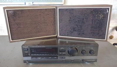 Sale Photo Thumbnail #273: Technics SA-GX130 Stereo Receiver & Speakers