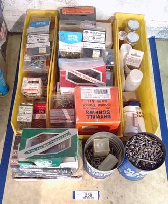 Sale Photo Thumbnail #262: Large Lot of Screws (Various Sizes) - A