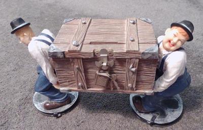 Sale Photo Thumbnail #452: Laurel & Hardy Style Still Coin Bank