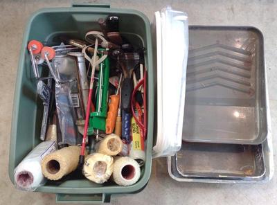 Sale Photo Thumbnail #253: Painting Tools & Supplies (Rollers & Trays)