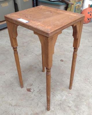 Sale Photo Thumbnail #639: Wooden End Table