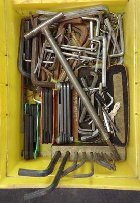Sale Photo Thumbnail #205: Lot of Allen Wrenches