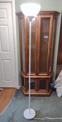 Sale Photo Thumbnail #659: 71" Freestanding Floor Lamp (Plastic Shade)