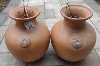 Sale Photo Thumbnail #644: 2 Down Under Terracotta Upside Down Pots