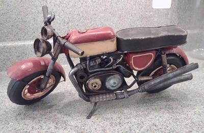 Sale Photo Thumbnail #347: Metal Motorcycle Sculpture