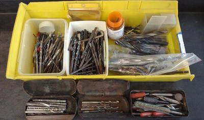 Sale Photo Thumbnail #201: Drill Bits (Various Sizes) D