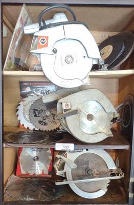 Sale Photo Thumbnail #159: Three Circular Saws Incl. Craftsman & B&D
