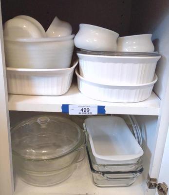 Sale Photo Thumbnail #503: Kitchen Casserole & Baking Oven Dishes