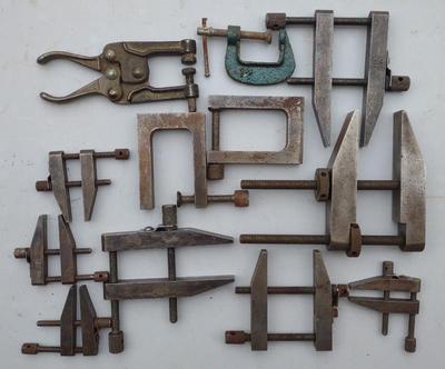 Sale Photo Thumbnail #190: Vintage Machinist Clamps