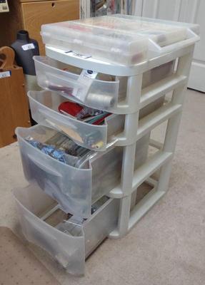 Sale Photo Thumbnail #433: 4 Drawer Organizer w/ Sewing Accessories (Bernina)