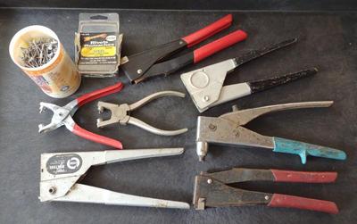 Sale Photo Thumbnail #218: Assorted Rivet guns
