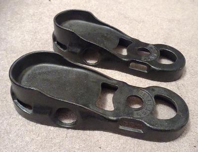 Sale Photo Thumbnail #59: Pair of Billard Iron Boots Dive Shoes