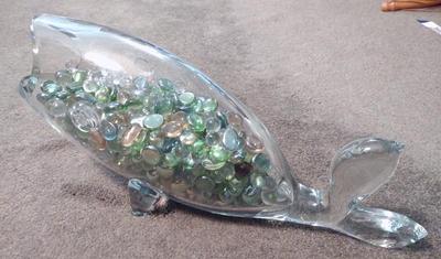 Sale Photo Thumbnail #332: Blenko Glass Art Fish Vase