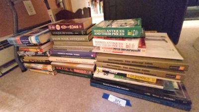 Sale Photo Thumbnail #575: Antiques Price Guide & Identification Books