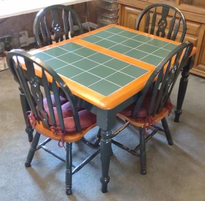 5 Piece Royola Pacific Kitchen Table Set