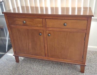 Sale Photo Thumbnail #300: Solid Wood 2 Door 2 Drawer Console Table