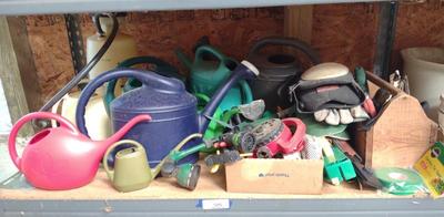 Sale Photo Thumbnail #589: Garden Tools, Watering Cans & Sprinklers