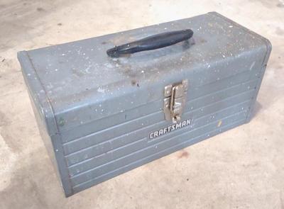 Sale Photo Thumbnail #242: Vintage Craftsman Steel Toolbox
