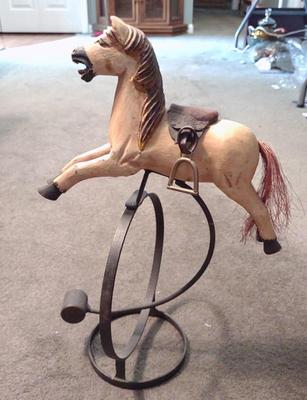 Sale Photo Thumbnail #460: Weighted Balance Perpetual Motion Horse Toy
