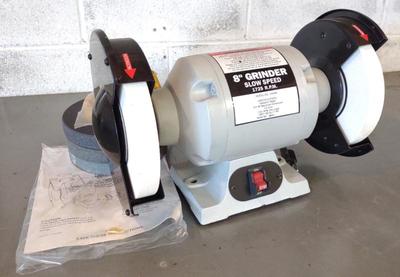 Sale Photo Thumbnail #34: 8" Slow Speed Bench Grinder