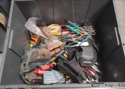CONTRACTORS MYSTERY BOX NUMBER 8 - HAND TOOLS