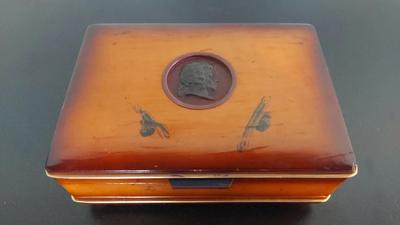 VINTAGE REUGE SWISS MOVEMEMT MOZART COIN MUSIC BOX 