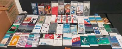 MISCELLANEOUS AIRLINE TIMETABLES, STARTING WITH THE LETTER C & D